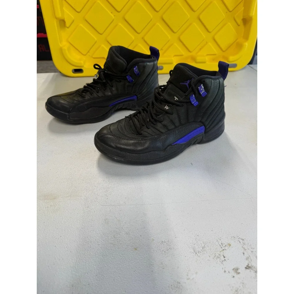 Air Jordan 12 Retro Dark Concord Black‎ Purple Mens CT8013-005 Size 8